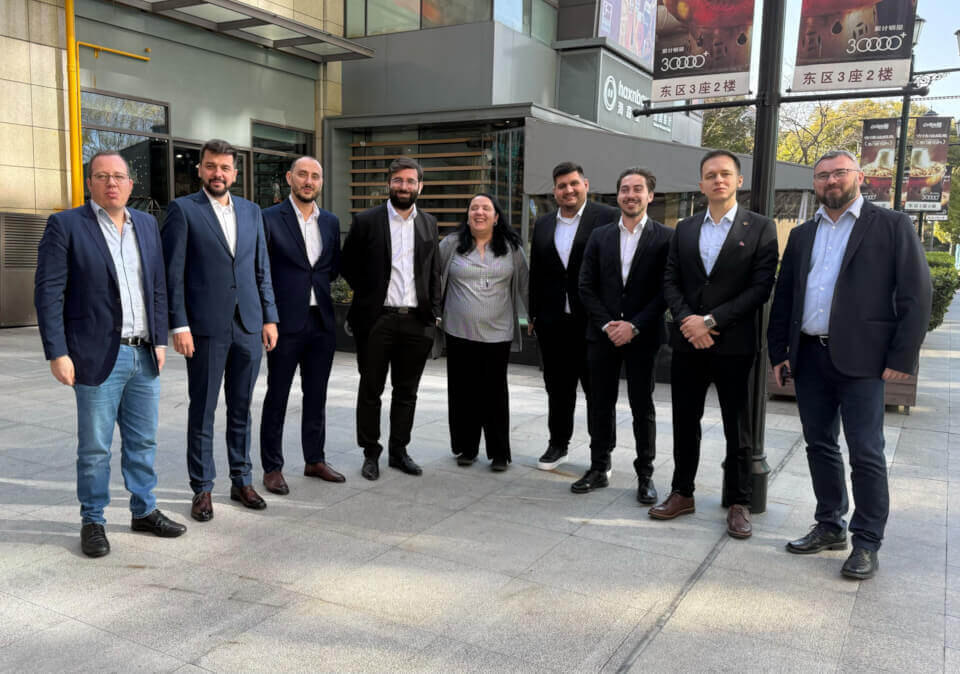 Interledger Engineers in their best suits preparing for KaiOS visit